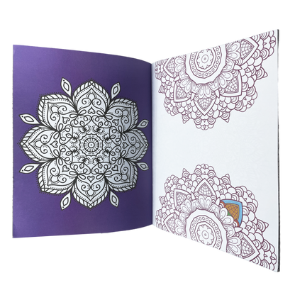 Libro para colorear mandalas - Vida en equilibrio