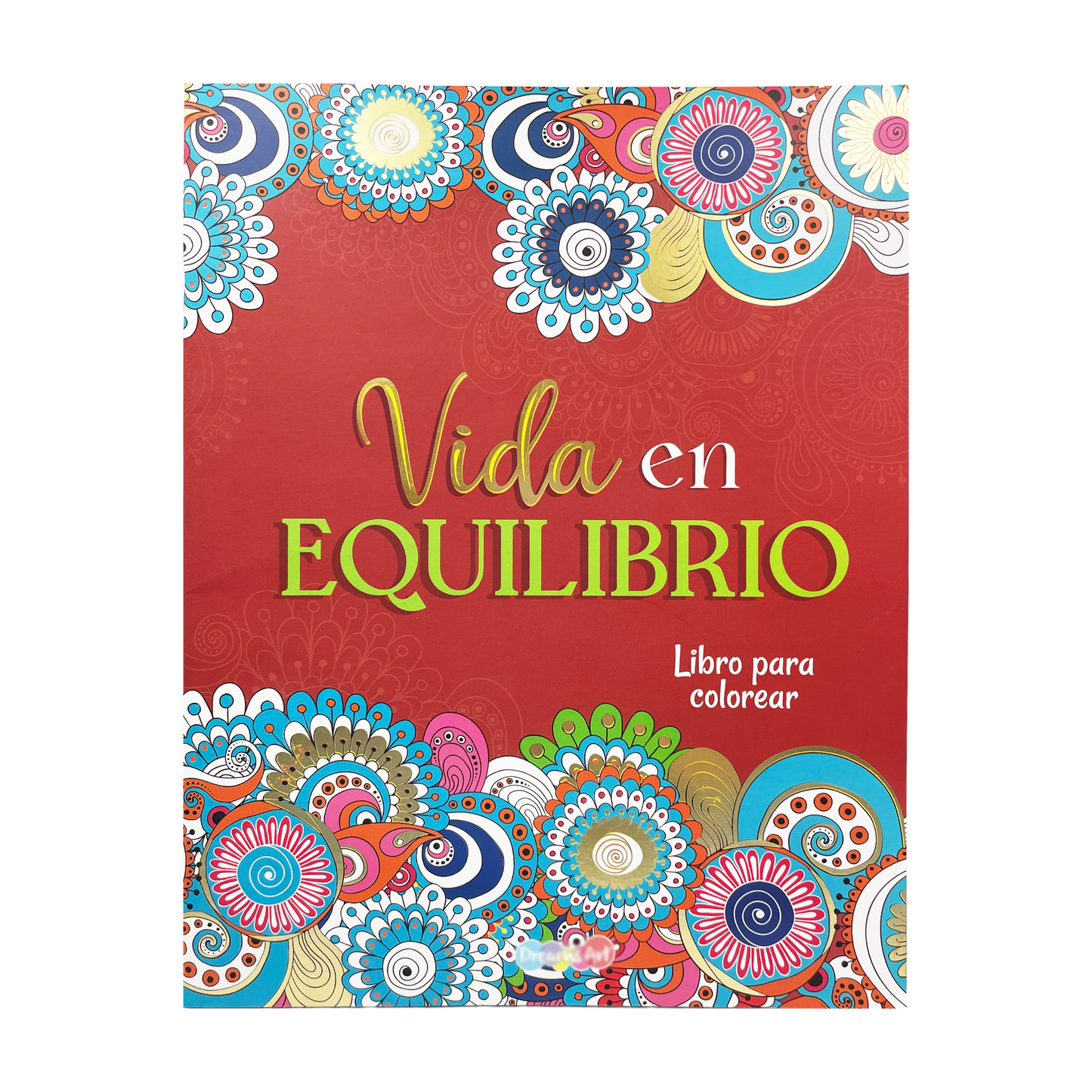 Libro para colorear mandalas - Vida en equilibrio