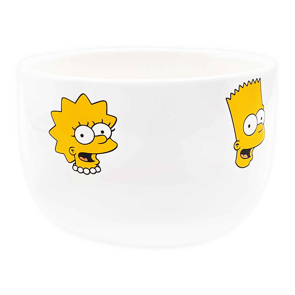 Taza jumbo Simpson blanca