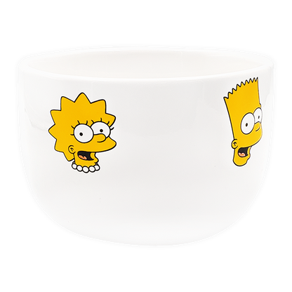 Taza jumbo Simpson blanca