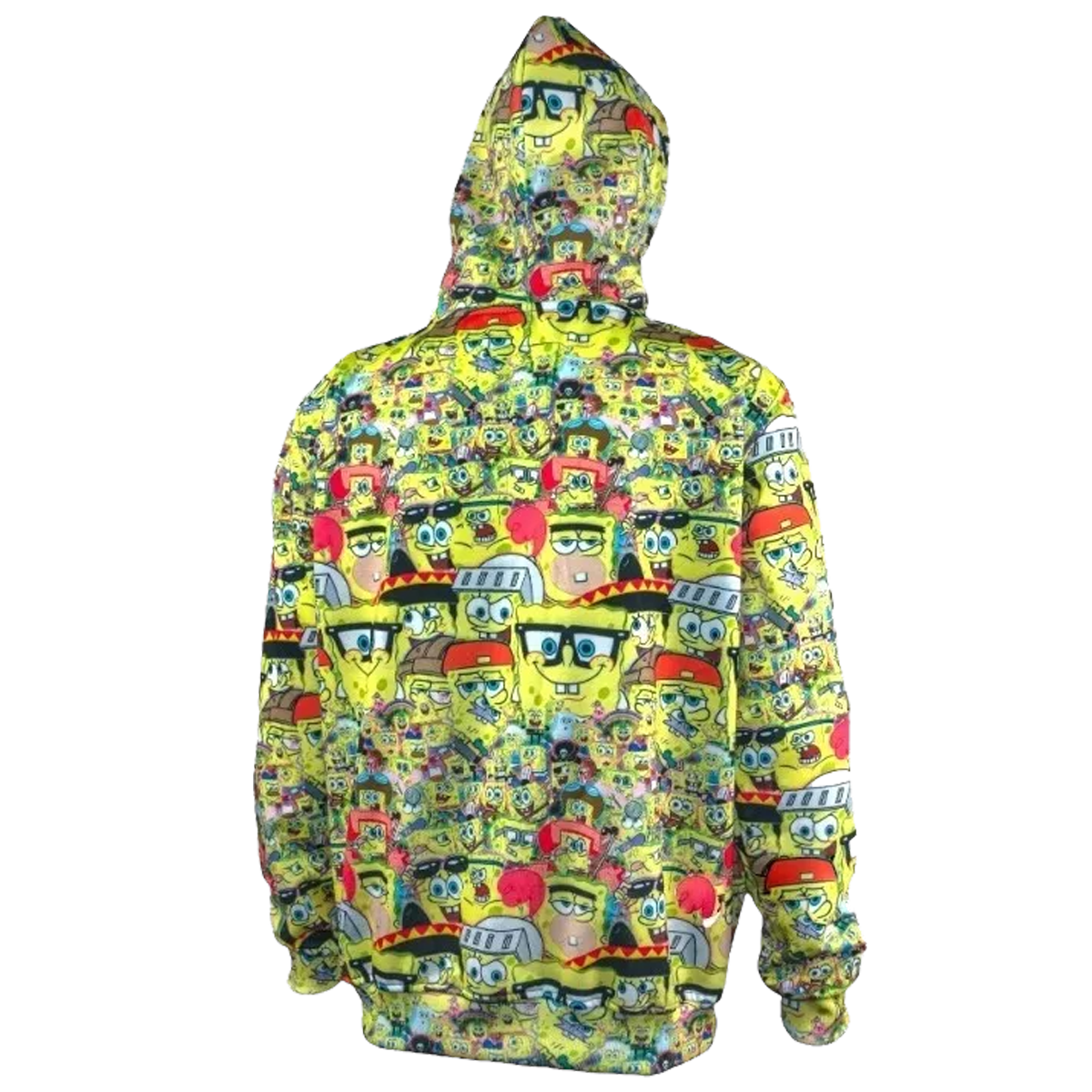 Sudadera hoddie cerrada con gorro - Bob esponja