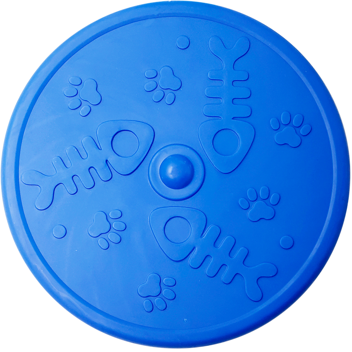 Juguete disco Frisbee para perros - Azul rey