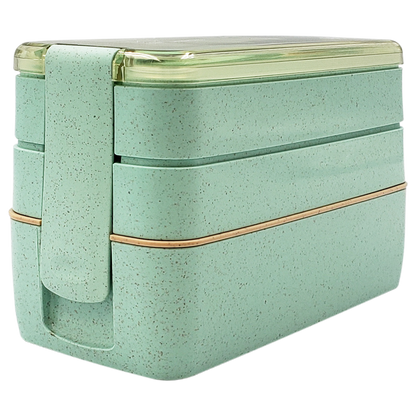 Lunch box 3 niveles- Verde