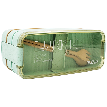 Lunch box 3 niveles- Verde