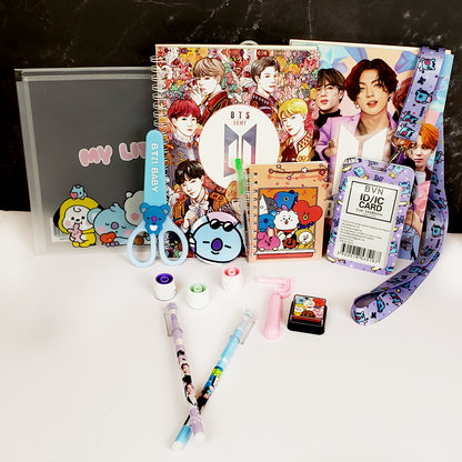 Kit de papeleria sorpresa - BTS