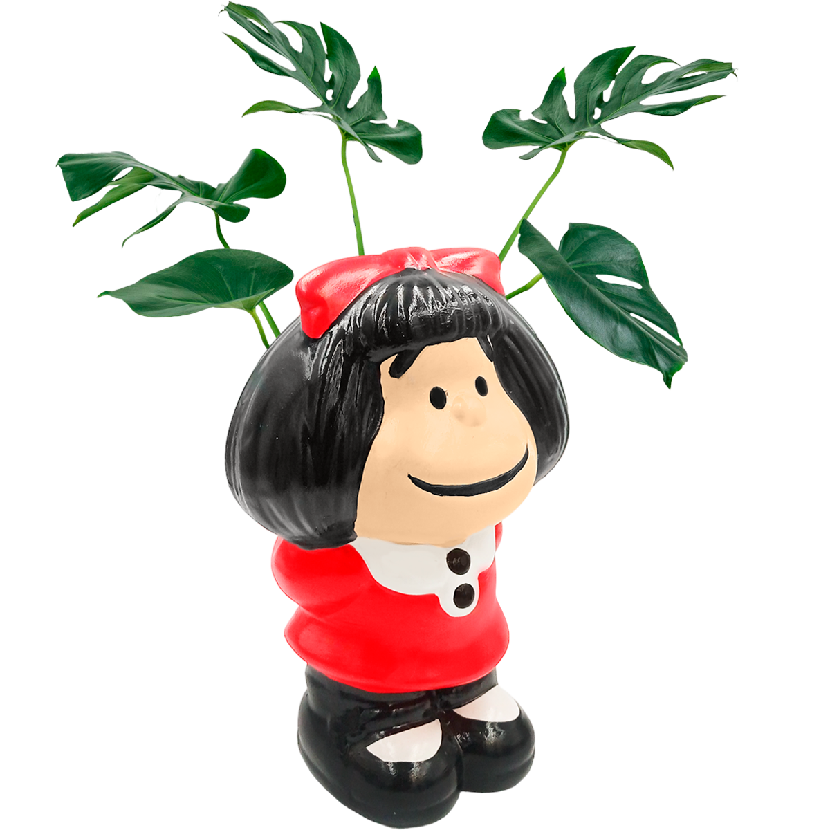 Maceta de Mafalda de cerámica