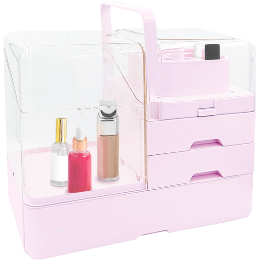 Caja organizador de cosméticos multifuncional