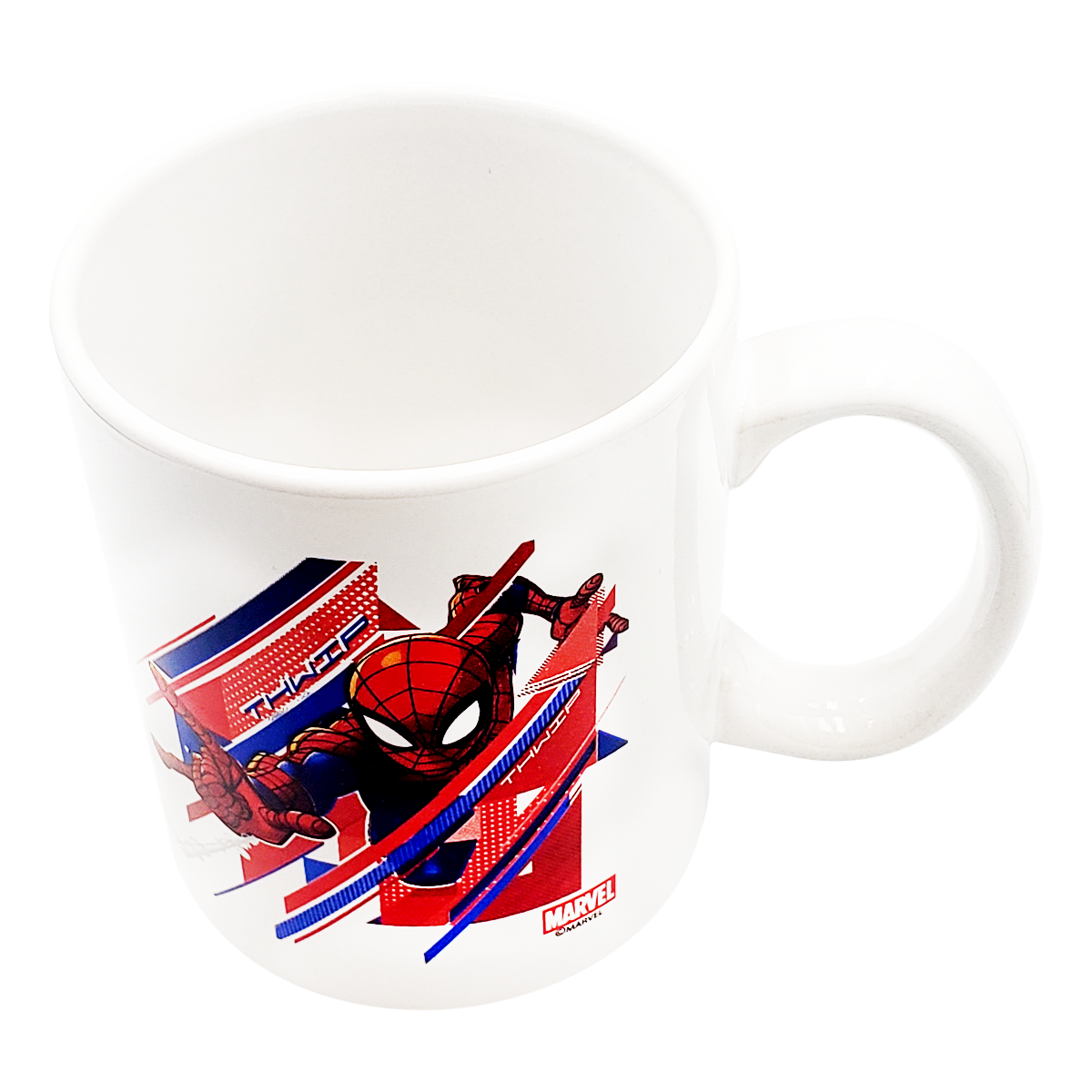 Taza de Spiderman cerámica - Blanca