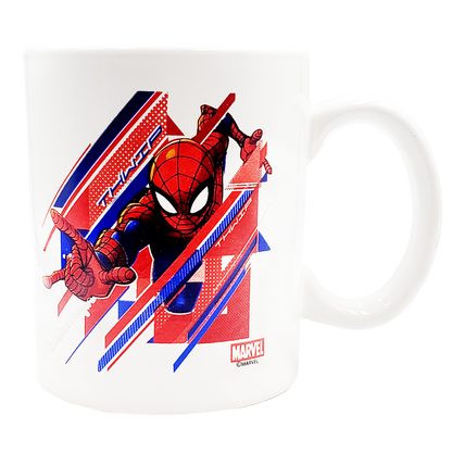 Taza de Spiderman cerámica - Blanca