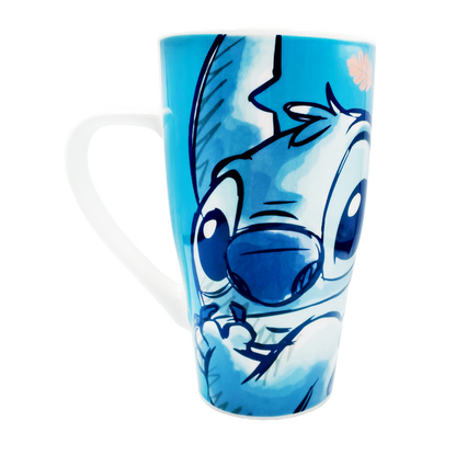 Taza alta de porcelana Stitch