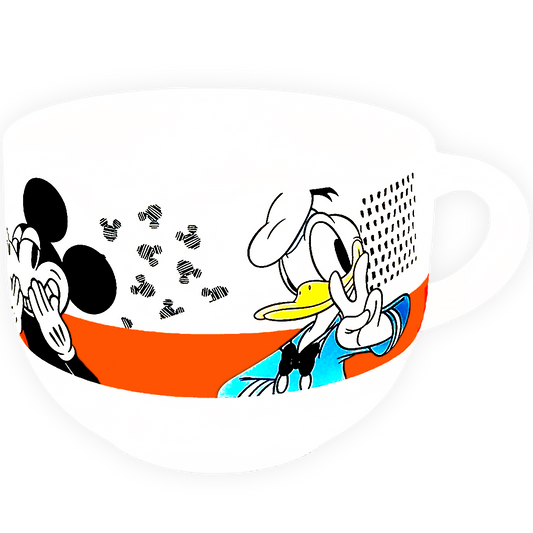 Taza jumbo cerealera de cerámica Mickey y sus amigos