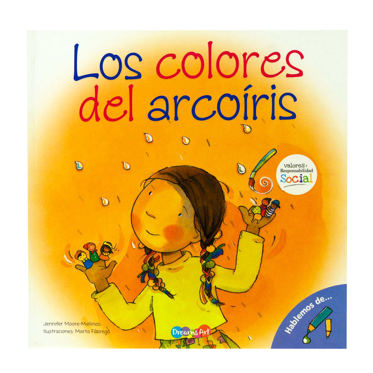 Libro infantil de valores - Los colores del arcoiris (entender la diversidad)