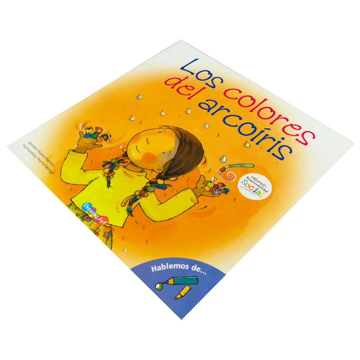 Libro infantil de valores - Los colores del arcoiris (entender la diversidad)