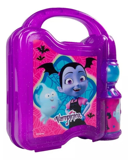 Lonchera infantil con porta vaso de plástico Vampirina