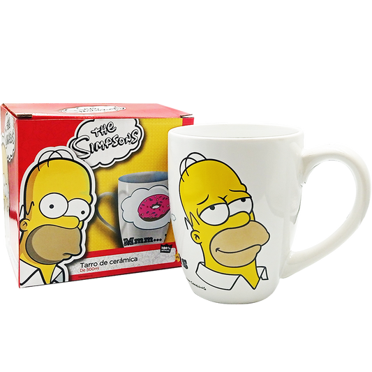 Taza de cerámica coleccionable de Homero Los Simpsons