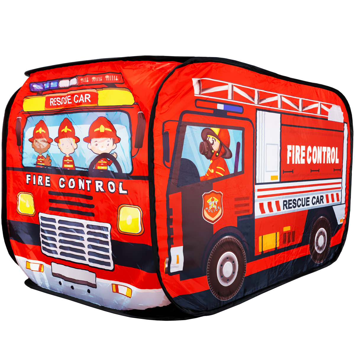 Casita para niños tienda de juegos camión de bomberos